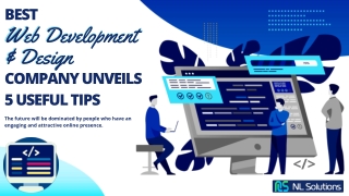 Best Web Development & Design Company Unveils 5 Useful Tips