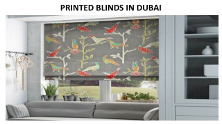 PRINTED BLINDS IN DUBAI