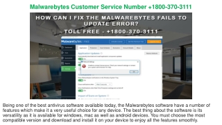 How to download and install Malwarebytes for Mac Catalina  1800-370-3111