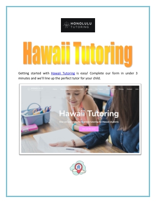 Hawaii Tutoring
