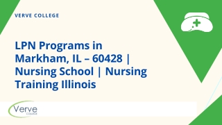 LPN Programs in Markham, IL – 60428  Nursing School  Nursing Training Illinois