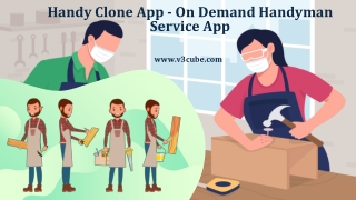 Handy Clone App: On Demand Handyman Service App