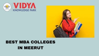 Best MBA College in UP | Top MBA College in Meerut