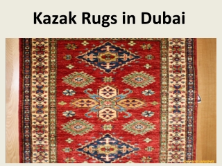 Kazak Rugs in Dubai