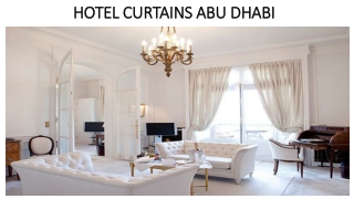 HOTEL CURTAINS ABU DHABI