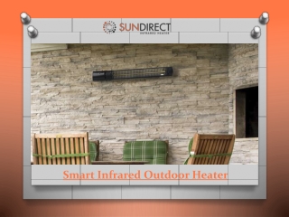 Smart Infrared Outdoor Heater