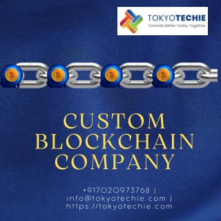 Custom Blockchain Company in Chandigarh