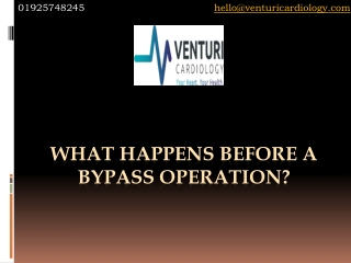 What Happens Before a Bypass Operation?