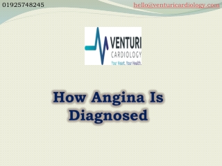 How Angina Is Diagnosed