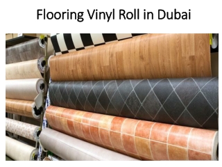 Flooring Vinyl Roll in Dubai