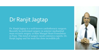 Dr Ranjit Jagtap - Heart Specialist in Pune