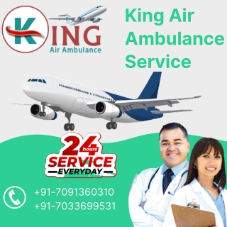 Get the Pioneer Emergency Care By King Air Ambulance Service in Bangalore