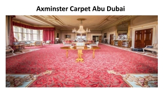Axminster Carpets Abu Dhabi
