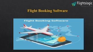 Flight Booking Software
