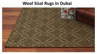 Wool Sisal Rugs in Dubai