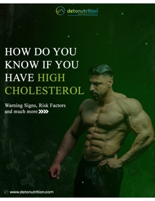 How do You Know if You Have High Cholesterol - Heart Health Supplements AND Cholesterol Control Tablet