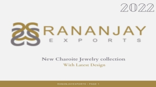 New Charoite Jewelry collection With Latest Design