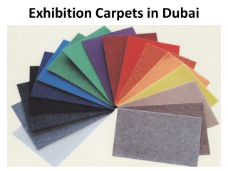 Exhibition Carpets in Dubai