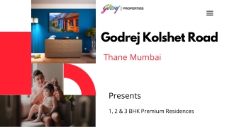 Godrej Kolshet Road Thane Mumbai E-Brochure