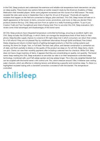 Chilisleep Kicks Off Collaboration With Women's Soccer ...