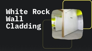 White Rock Wall Cladding