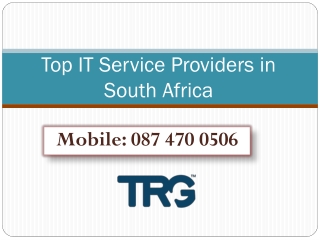 Top IT Service Providers in South Africa