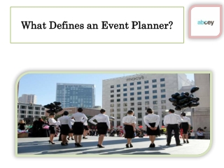 What Defines an Event Planner