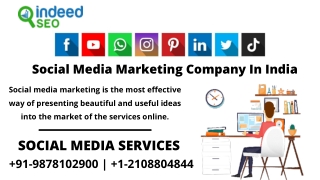 Best Social Media Marketing Agency In India | IndeedSEO