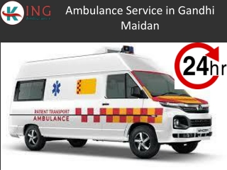 ICU Ambulance Service in Gandhi Maidan and Mahendru by King Ambulance