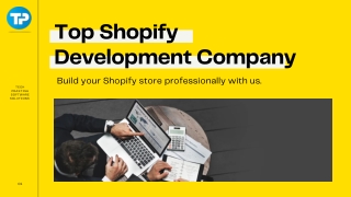 Certified Shopify Expert for Professional Solutions - Tech Prastish