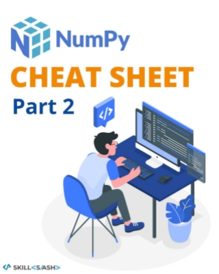 NUMPY CHEAT SHEET