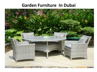Garden Furniture in Dubai