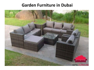 Garden Furniture in Dubai