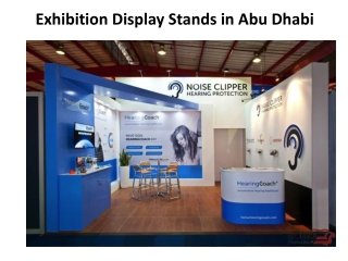 Exhibition Display Stands in Abu Dhabi
