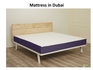 Mattresses in Abu Dhabi