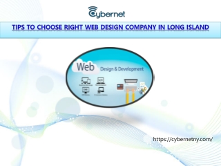 Tips to choose right web design company in Long Island