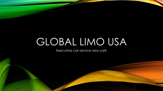 Affordable and popular Executive car service in NYC
