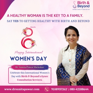 Happy International Women's Day - Gynecologist in HSR Layout - Dr. Sunita Pawar