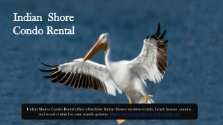 Indian shores condo vacation rental