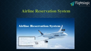 Airline Reservation System