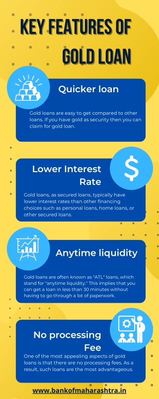 Key feature Of Gold loan