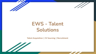 EWS - Talent Solutions