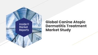 Global Canine Atopic Dermatitis Treatment Market