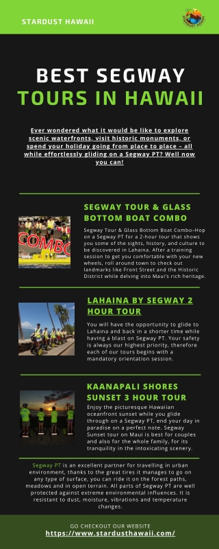 BEST SEGWAY TOURS IN HAWAII