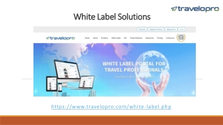 White Label Solutions