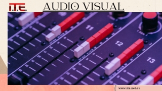 AUDIO VISUAL | Installation Theatrical Engineering