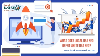 What Does Local USA SEO Offer White Hat SEO?