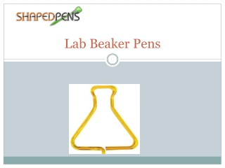 Lab Beaker Pens