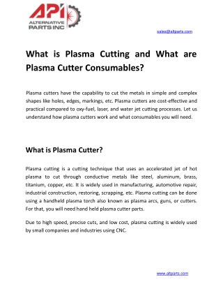 What-is-Plasma-Cutting-and-What-are-Plasma-Cutter-Consumables_