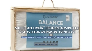 Sheets, Minijumbuk, Logan And Mason Quilt Covers, Logan And Mason, Linen House